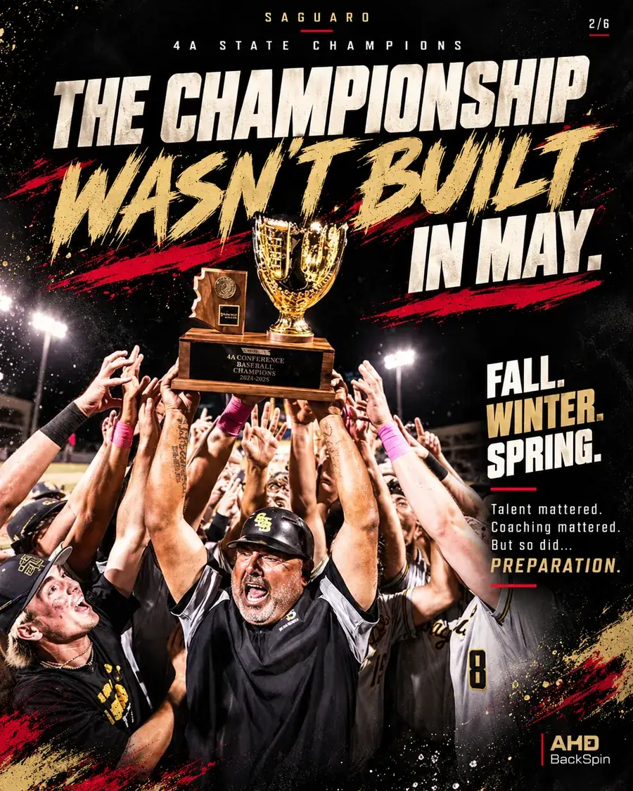 The championship wasn’t built in May