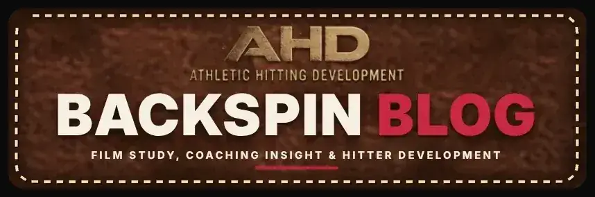 Backspin Blog by Athletic Hitting Development