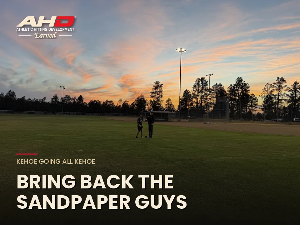 Bring Back the Sandpaper Guys: AHD title graphic