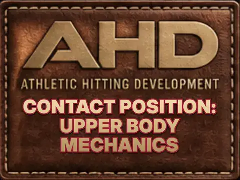 Staying Connected: The Back Elbow Slot at Contact — Backspin Blog by Athletic Hitting Development