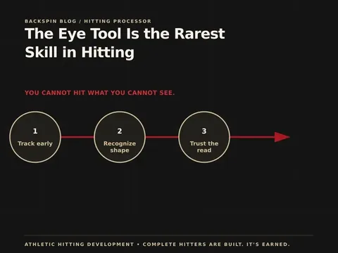The Eye Tool Is the Rarest Skill in Hitting — Backspin Blog by Athletic Hitting Development