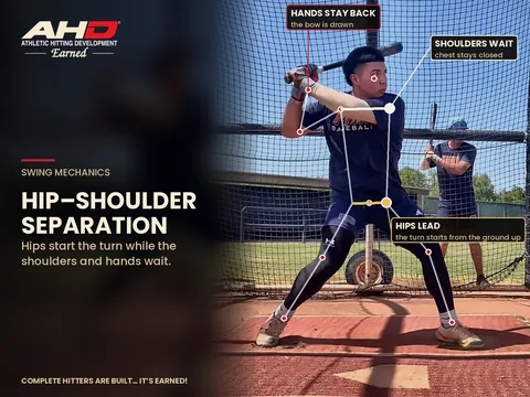 Hip-Shoulder Separation Isn’t Automatic — Backspin Blog by Athletic Hitting Development