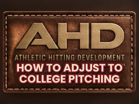 How to Adjust to College Pitching (A Hitter’s Plan) — Backspin Blog by Athletic Hitting Development