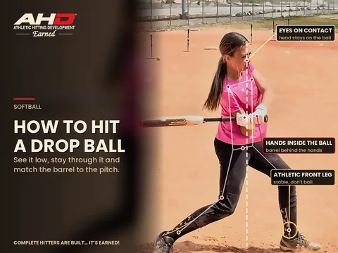 How to Hit a Drop Ball in Fastpitch Softball — Backspin Blog by Athletic Hitting Development