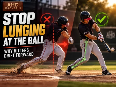 How to Stop Lunging at the Ball: Why Hitters Drift Forward and the Fix — Backspin Blog by Athletic Hitting Development