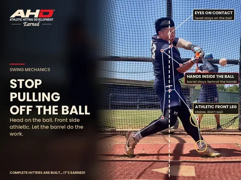 How to Stop Pulling Off the Ball: Causes, Video Checks and Fixes — Backspin Blog by Athletic Hitting Development