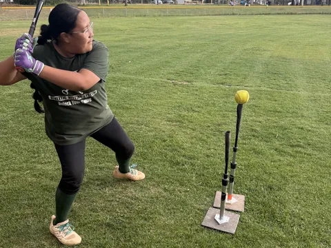 Softball Hitting Drills at Home (No Cage Needed) — Backspin Blog by Athletic Hitting Development
