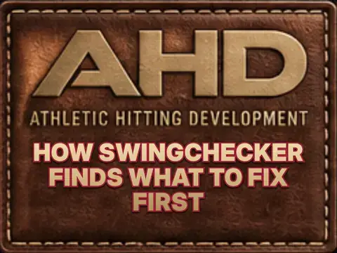How SwingChecker Finds What to Fix First — Backspin Blog by Athletic Hitting Development