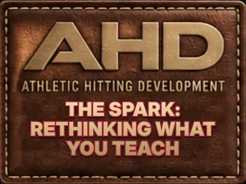 The Spark: Rethinking What We Teach Hitters — Backspin Blog by Athletic Hitting Development
