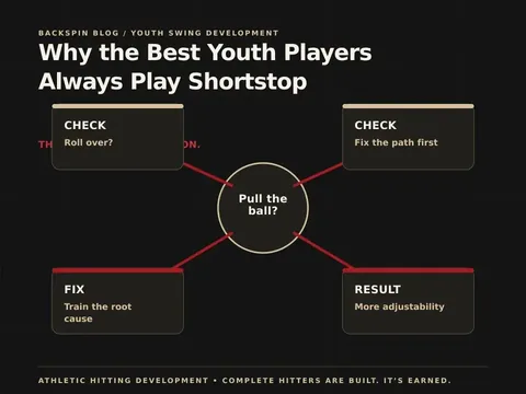 Why the best player plays shortstop: Athletic Hitting Development youth hitting