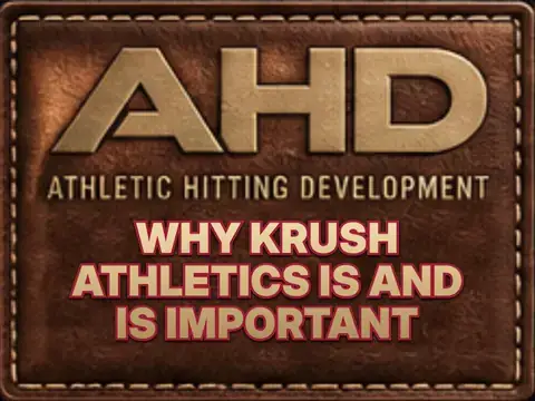 Why Krush Athletics Started: The Roots of AHD — Backspin Blog by Athletic Hitting Development