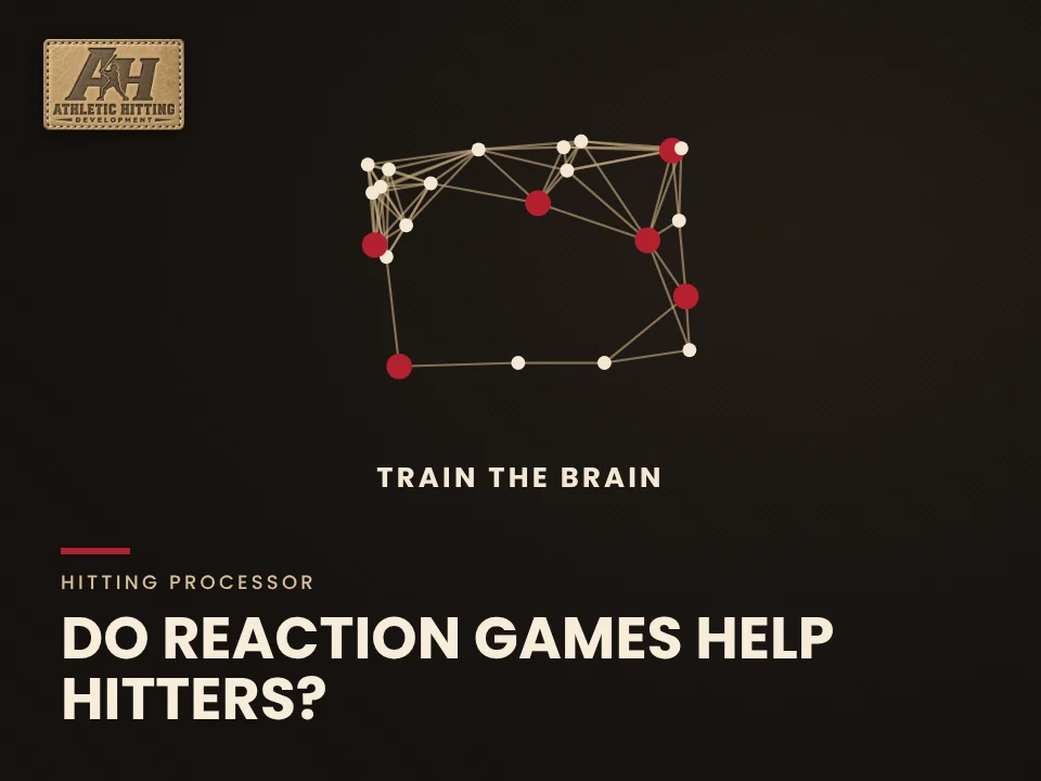 Do Reaction Games Help Hitters?: AHD hitter's brain graphic