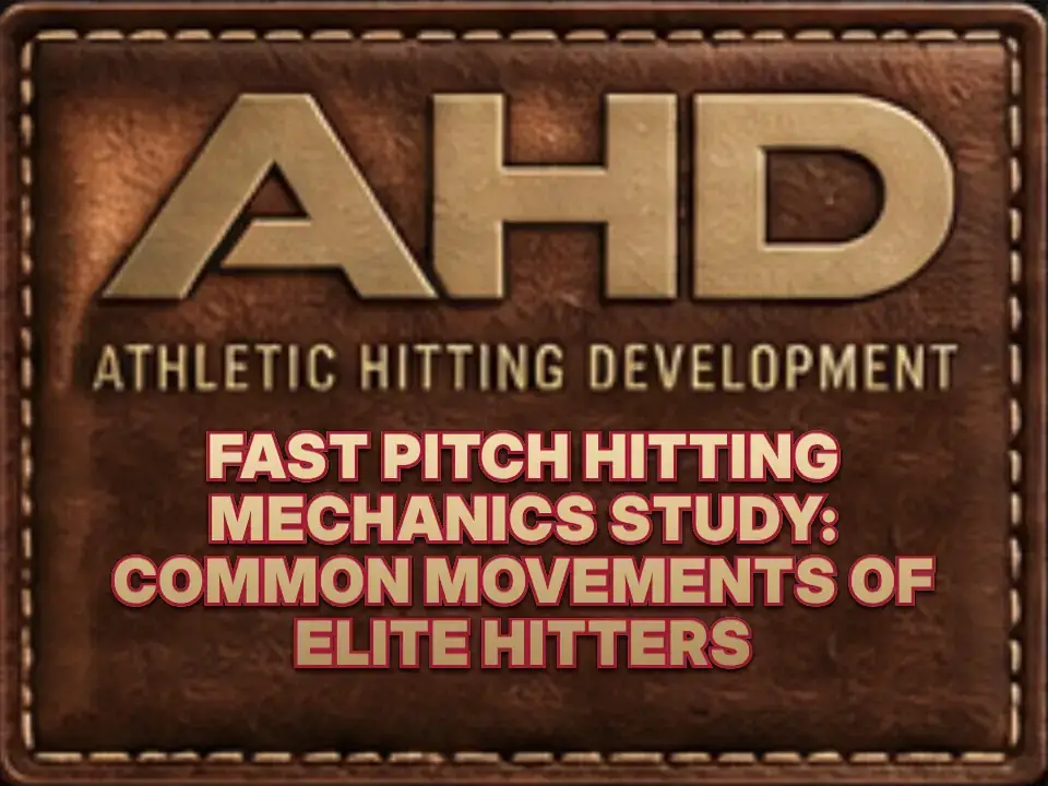 Fast Pitch Hitting Mechanics Study: Common Movements Of Elite Hitters — Backspin Blog by Athletic Hitting Development