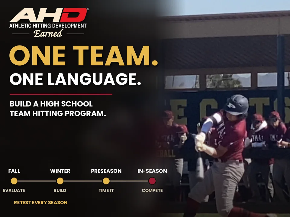 How to Build a High School Team Hitting Program That Actually Develops Hitters. AHD Backspin Blog