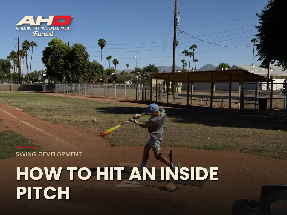 Hitter turning on an inside pitch – Inside Pitch Dominance by Athletic Hitting Development