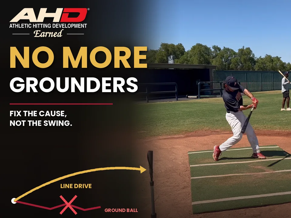 How to Stop Hitting Ground Balls: The 5 Real Causes and the Fixes. AHD Backspin Blog