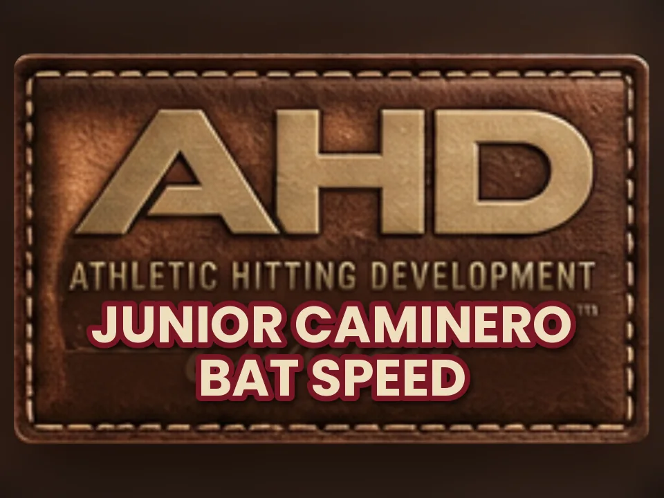 Junior Caminero Bat Speed: How Fast Is His Swing, and Why Does It Work?. AHD Backspin Blog