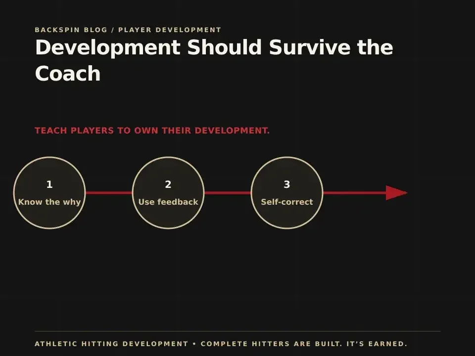 Development Should Survive the Coach: AHD teaching diagram