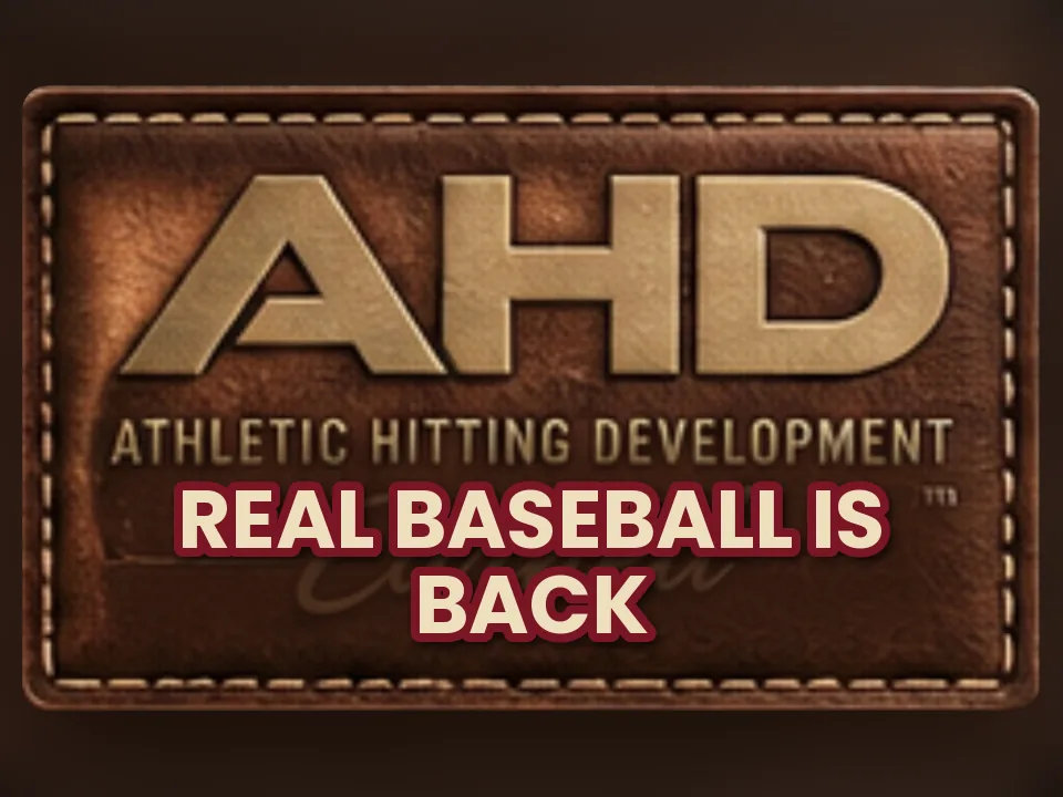 Real Baseball Is Back. AHD Backspin Blog