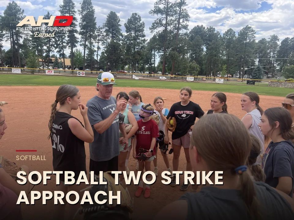 Softball Two Strike Approach: AHD strike zone diagram