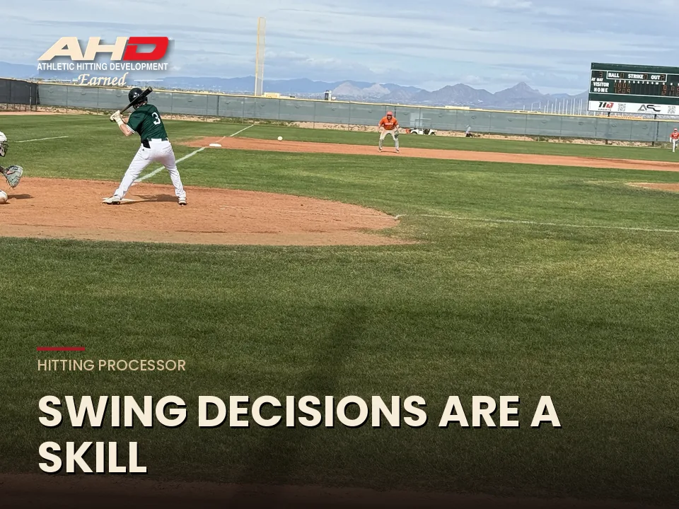 Swing Decisions Are a Skill: AHD strike zone diagram