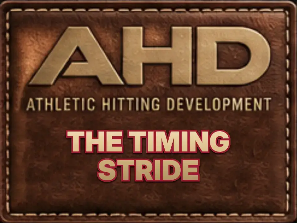 The Timing Stride — Backspin Blog by Athletic Hitting Development
