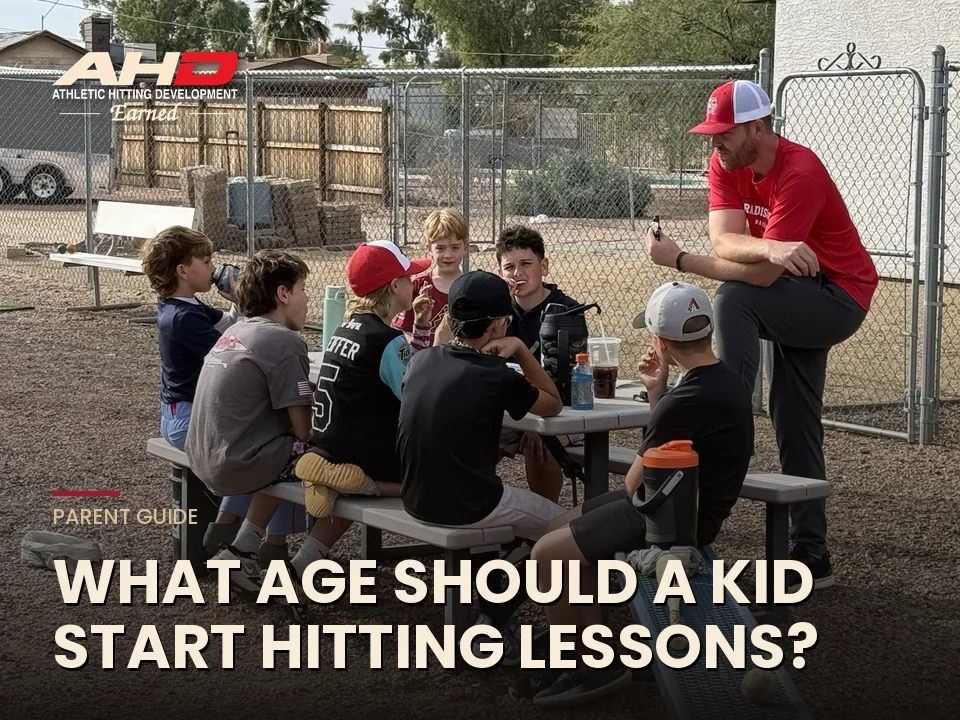 What Age Should a Kid Start Hitting Lessons?: AHD title graphic