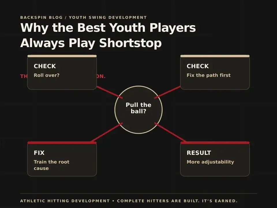 Why the Best Youth Players Always Play Shortstop: AHD teaching diagram