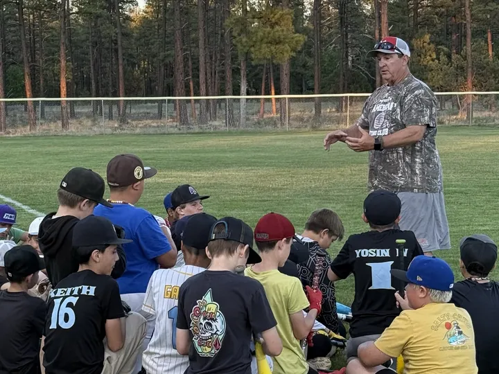 Camp talk between stations