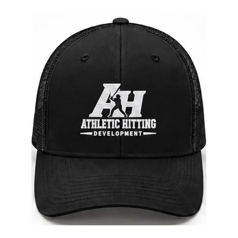 AHD Richardson 112 trucker hat in All Black