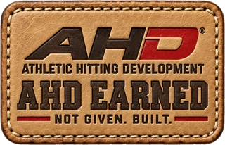 AHD Athletic Hitting Development — AHD Earned logo